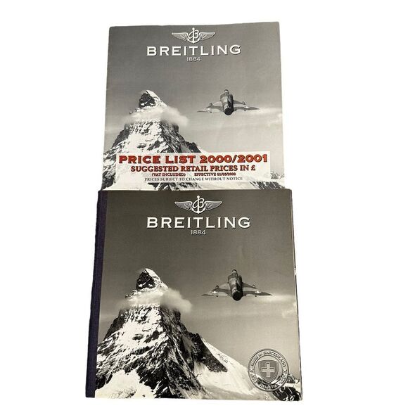Vintage Breitling Watch 2001 Catalog - Picture 4 of 16